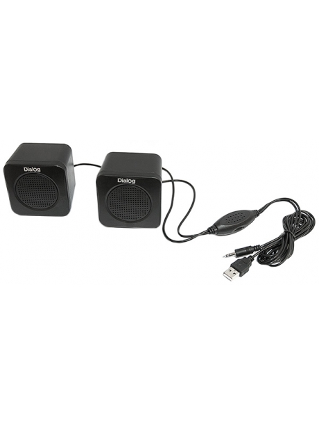 колонки для компьютера Dialog Colibri AC-01UP black