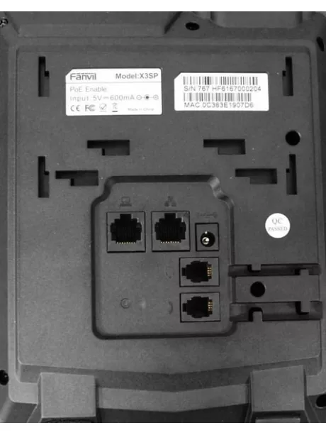 Телефон IP Fanvil X3SP black