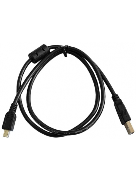 кабель передачи данных ATcom 0.8 m USB(Am)->miniUSB черный