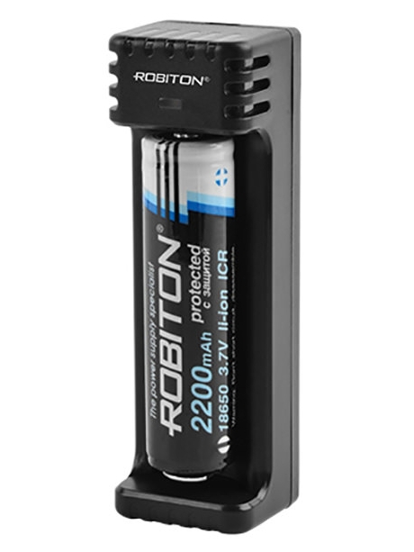 зарядное устройство для литиевых аккумуляторов Robiton Li-1 черный