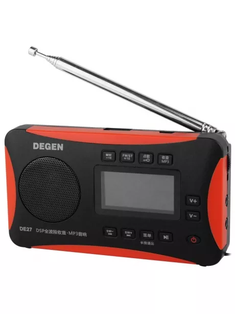 карманный радиоприемник Degen DE27 black