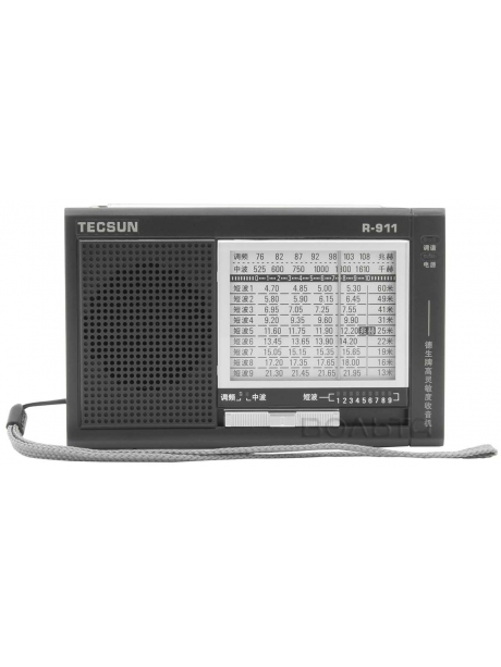 карманный мини радиоприемник Tecsun R-911 black