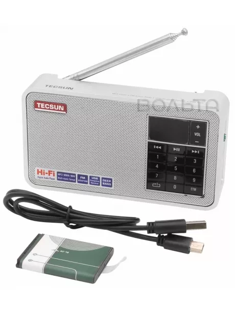 FM радиоприемник c MP3 плеером Tecsun X3 (export version) silver