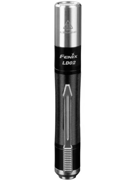 светодиодный фонарь Fenix LD02 V2.0 black silver