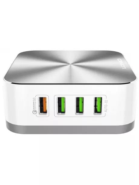 универсальное USB зарядное устройство LDNIO A8101 8USB silver white