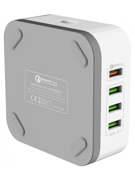 универсальное USB зарядное устройство LDNIO A8101 8USB silver white