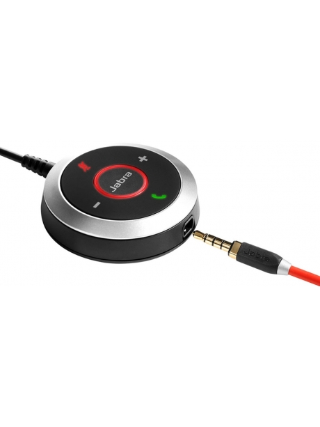 Офисная гарнитура для скайпа и софтфона Jabra Evolve 40 MS Mono USB, Jack 3.5 мм 