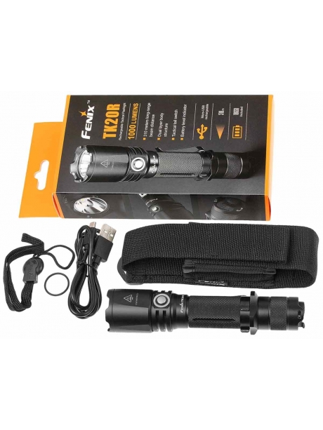аккумуляторный тактический фонарь Fenix TK20R black