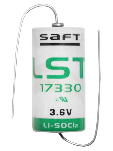 литиевая промышленная батарейка Saft LS 17330 CNA (2/3A) 