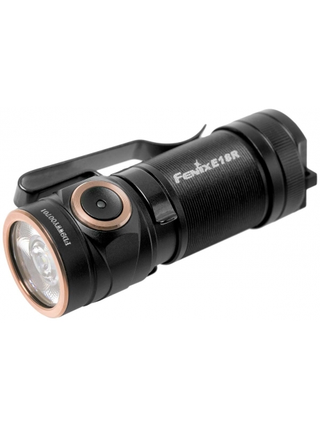 светодиодный фонарь с магнитной зарядкой Fenix E18R черный
