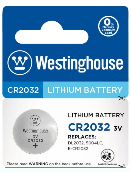 литиевая батарейка Westinghouse CR2032-BP5 