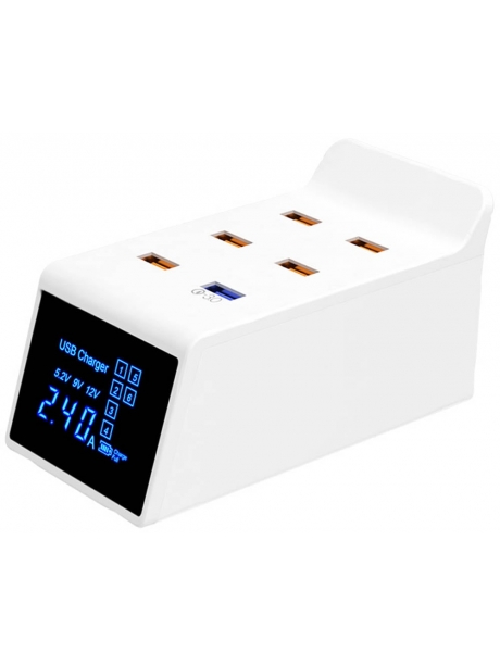 настольное зарядное устройство Wisdom YC-CDA31Q white