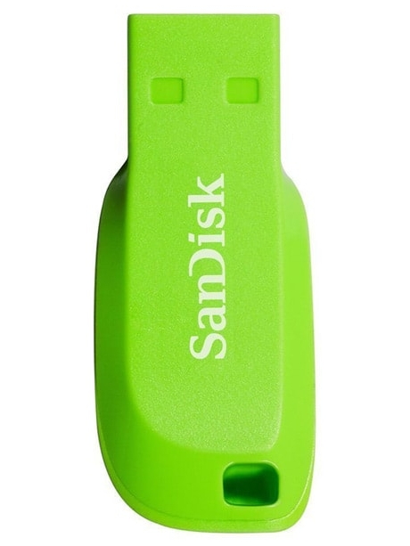 флешка USB SanDisk CZ50 Cruzer Blade 64Gb green