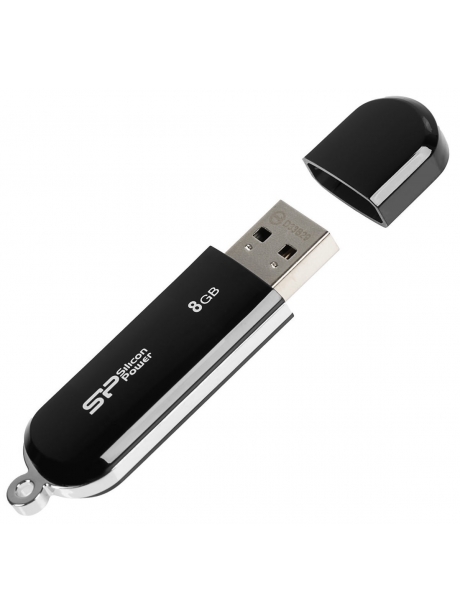 USB-накопитель Silicon Power Luxmini 322 8Gb black