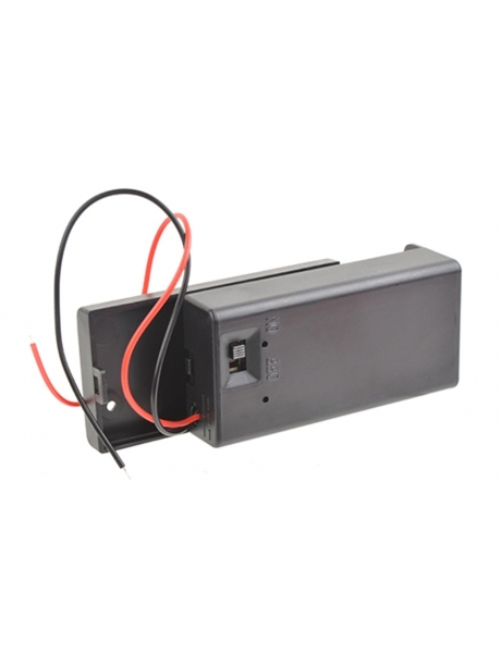 батарейный бокс для Кроны 9В Robiton Bh1x9V/switch 