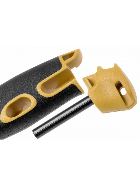 нож с огнивом Morakniv Spark yellow