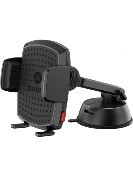 Держатель для смартфона в кожаном чехле Arroys Dash Max Auto black