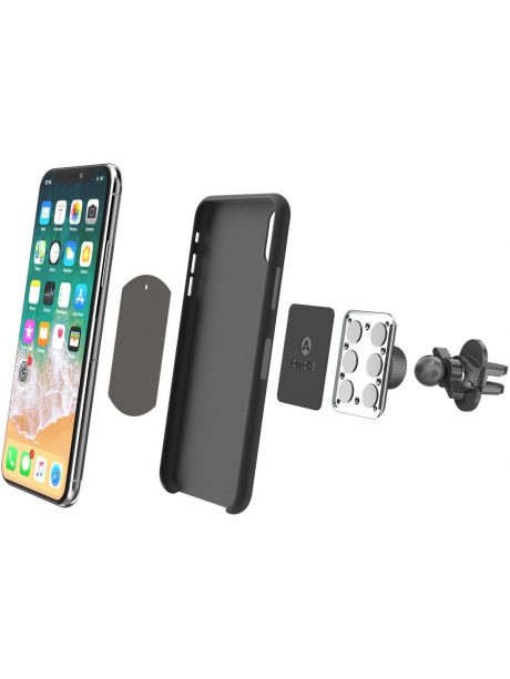 автомобильный держатель Arroys Vent One black silver