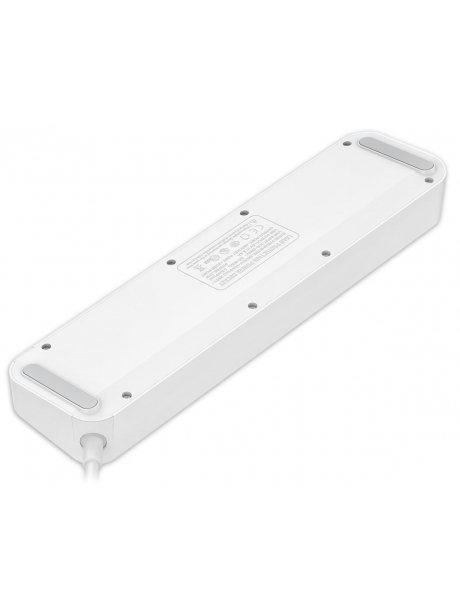 сетевой фильтр LDNIO SC4408 4USB*4 розетки 2м white