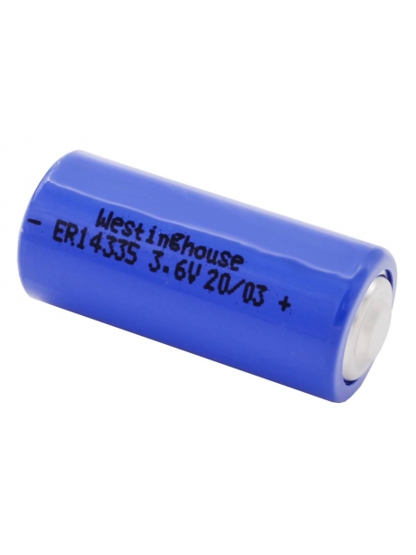 литиевая батарейка 3.6v Westinghouse ER 14335 (2/3AA) 