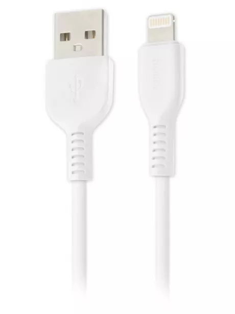 кабель передачи данных Hoco X20 Flash lightning 1m white