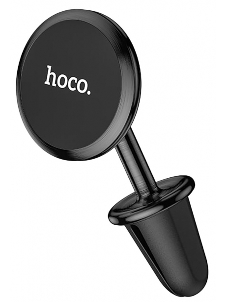 магнитный держатель на воздуховод Hoco CA69 Sagesse aluminum alloy long version air outlet magnetic car black