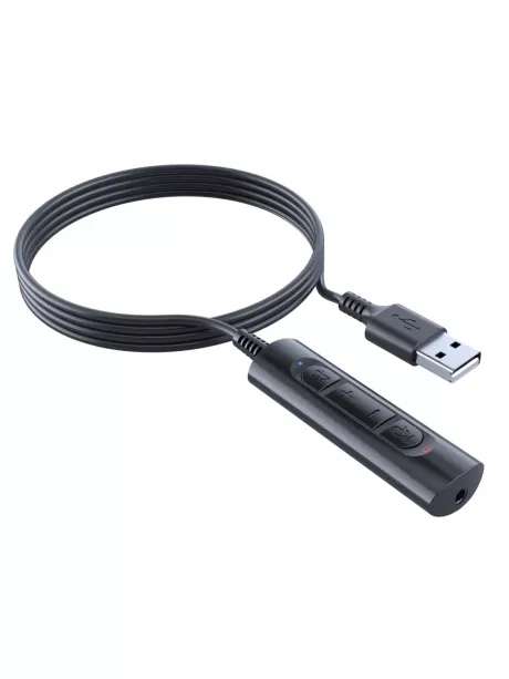 адаптер-переходник Accutone AU8250 USB-3.5 мм 
