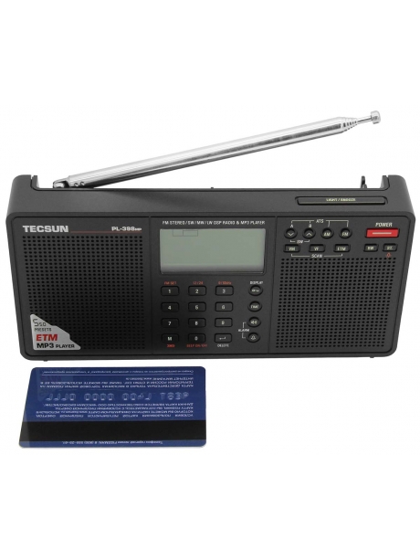 цифровой радиоприемник Tecsun PL-398MP (export version) black