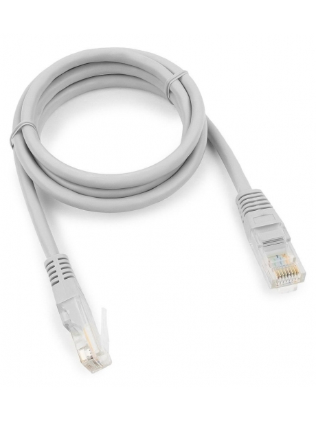 патч корд Cablexpert UTP кат.5e, 0.5м, литой серый