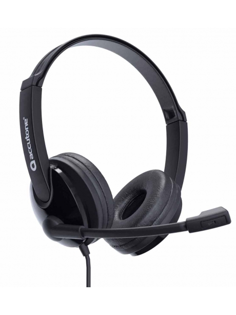 USB гарнитура для компьютера Accutone UB101 USB black