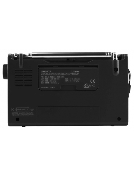 цифровой всеволновый радиоприемник XHDATA D-808 black