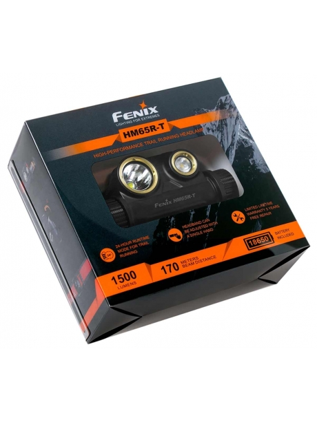налобный фонарь Fenix HM65R-T black