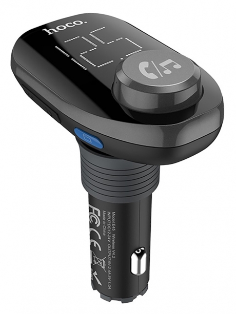 автомобильное зарядное устройство Hoco E45 Happy route black