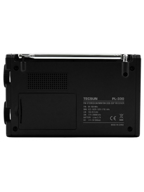 цифровой радиоприемник с хорошим приемом Tecsun PL-330 (export version) black