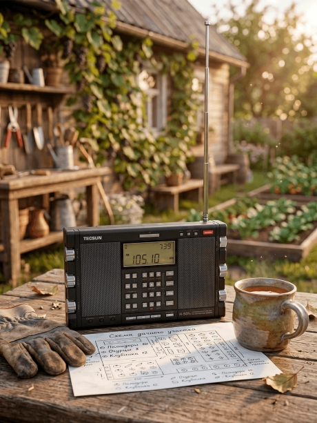 всеволновый радиоприемник высокого класса Tecsun H-501x (export version) black