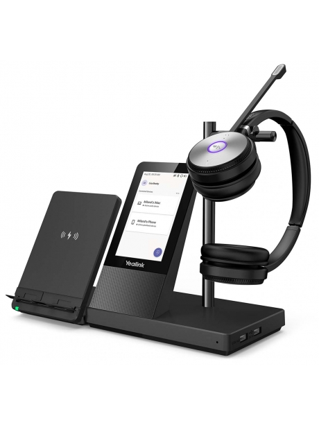Профессиональная беспроводная DECT гарнитура Yealink WH66 Dual Teams 