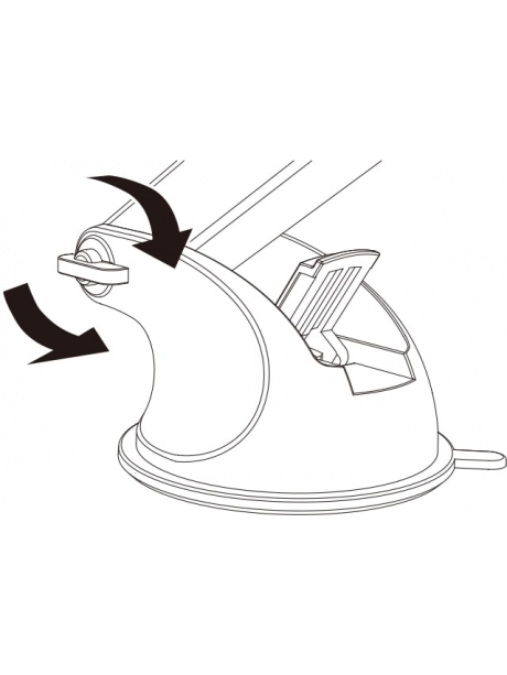 автомобильный магнитный держатель для смартфона  Arroys Dash-SM3 black