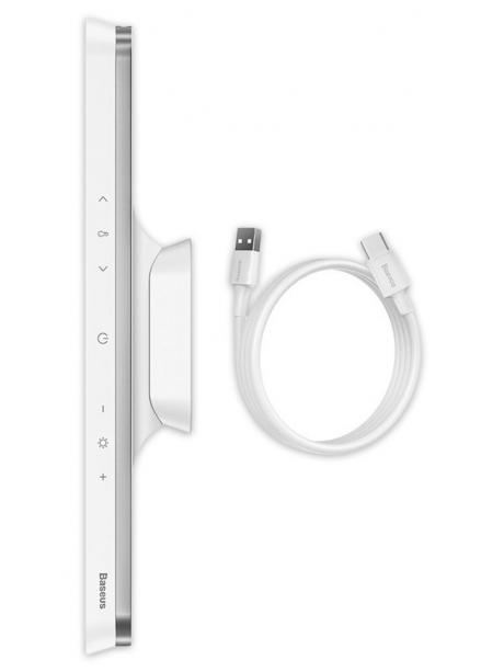 аккумуляторный светильник на магнитном креплении Baseus Magnetic Stepless Dimming Charging Desk Lamp Pro white