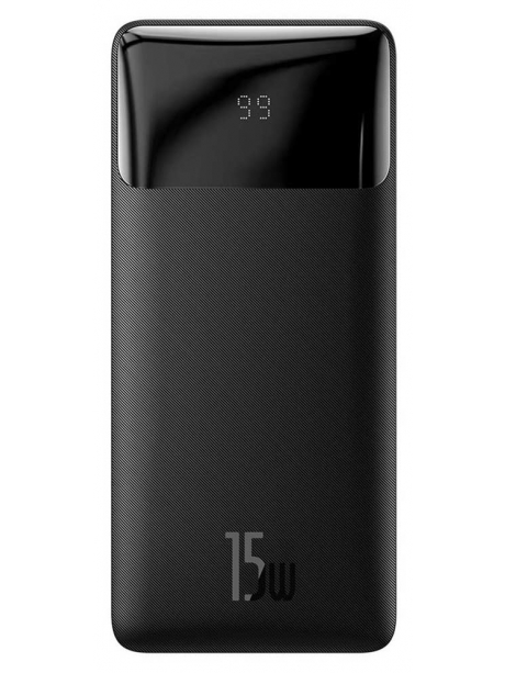 внешний аккумулятор Baseus Bipow Digital Display Power bank 10000mAh 15W black