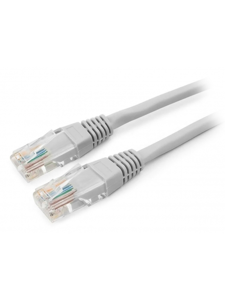 патч корд Cablexpert UTP кат.5e, 10м, литой серый