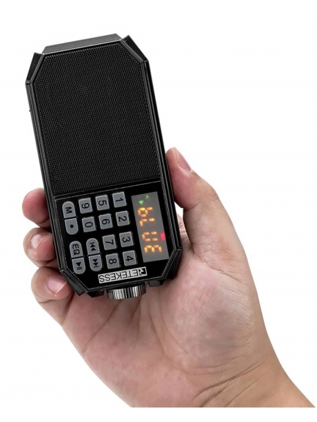 Портативный FM радиоприемник с блютуз Retekess TR610 