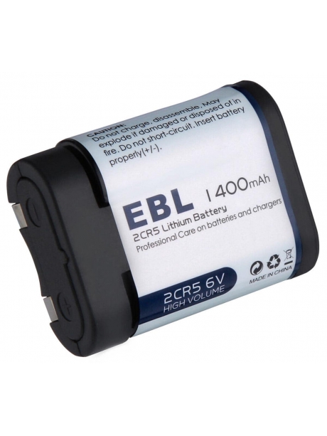 литиевая батарейка для вспышки EBL 2CR5 