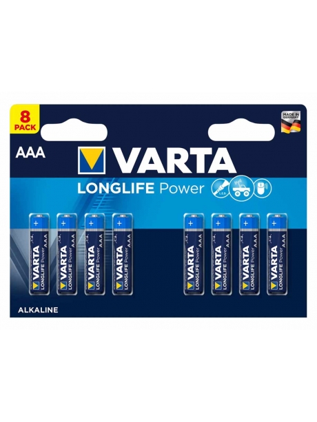 батарейка Varta LR03/AAA LONGLIFE Power-8BL 