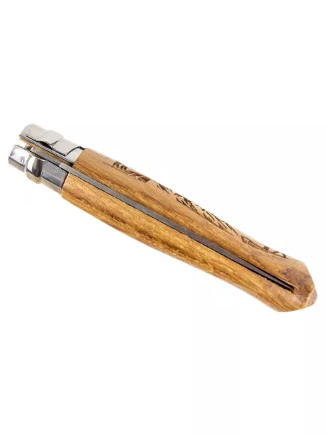 складной нож Opinel N°08 Animalia Chamois дуб