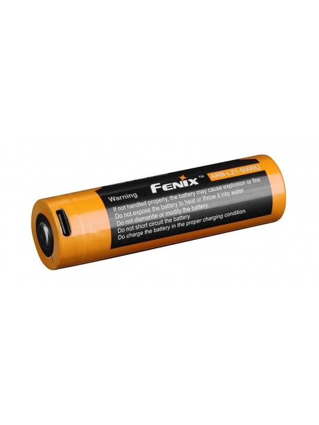 аккумулятор Fenix ARB-L21-5000U 21700 USB Li-Ion 5000 mAh, защищенный 