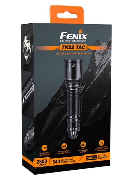 тактический фонарь Fenix TK22 TAC 