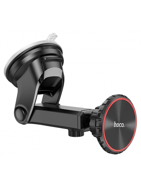 магнитный держатель Hoco CA98 City center console magnetic car holder black