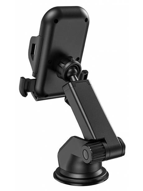 держатель Hoco CA76 Touareg one-touch center console car holder black