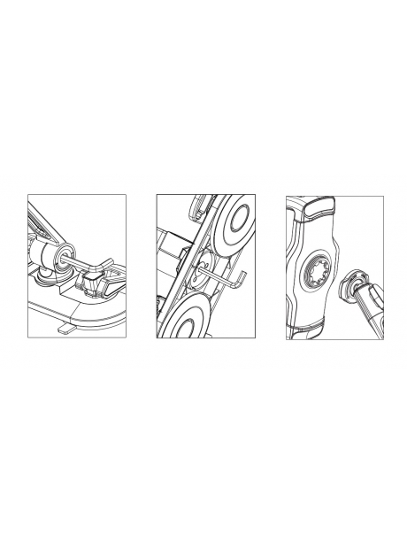 подставка настольная для планшета и смартфона Arroys Dash-LD1 white