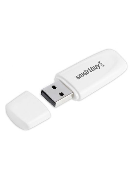 флешка USB SmartBuy Scout 32GB white